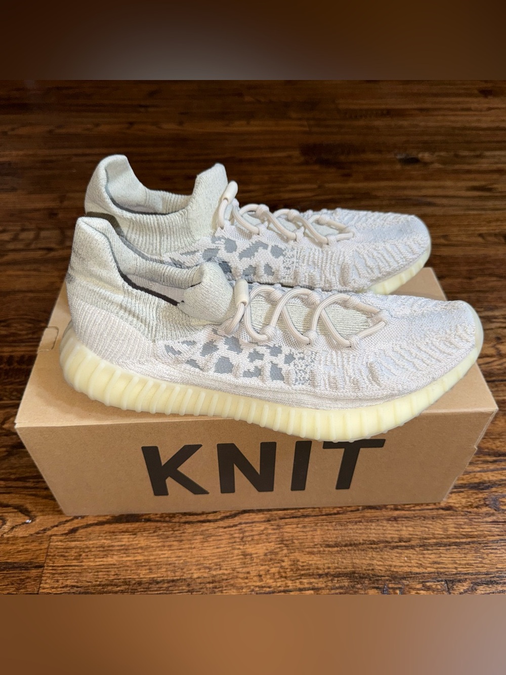 Adidas Yeezy Boost 350 V2 CMPCT “Slate Bone” Sneakers (H06519) Size 11